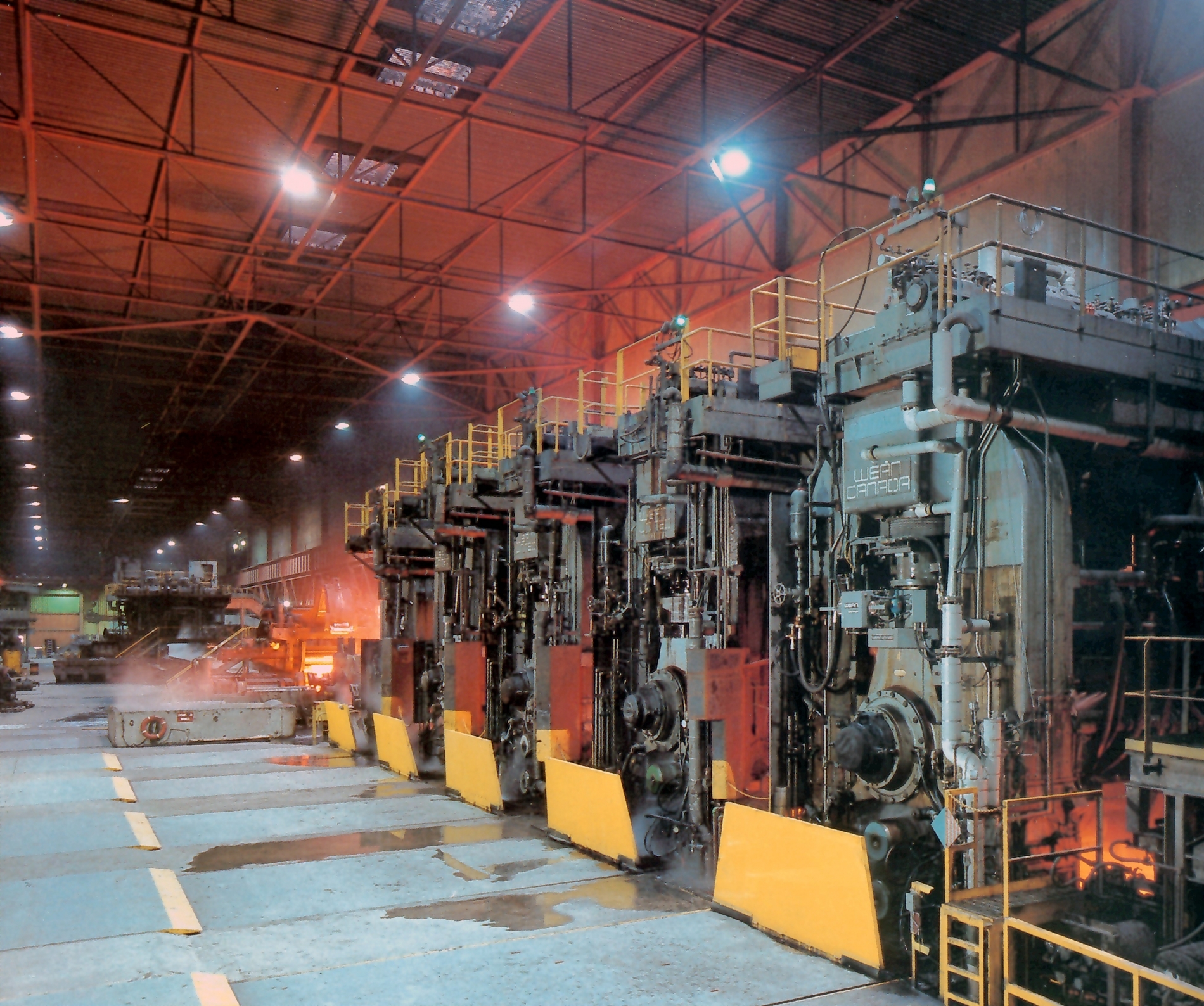 Metal production lines